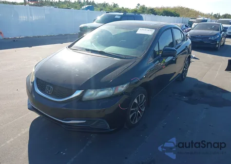 2014 Honda Civic Ex from USA, damaged, VIN 19XFB2F80EE074045
